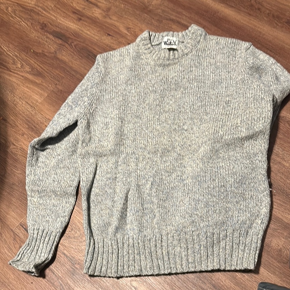 Woolrich Gray Knit Sweater